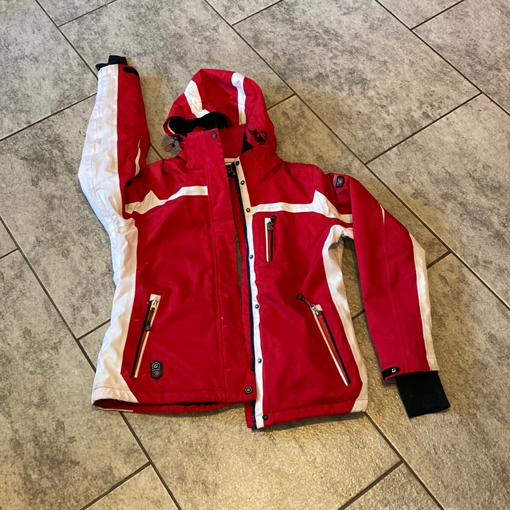 Red And White Killtec Level 3 Ski Jacket - image 1
